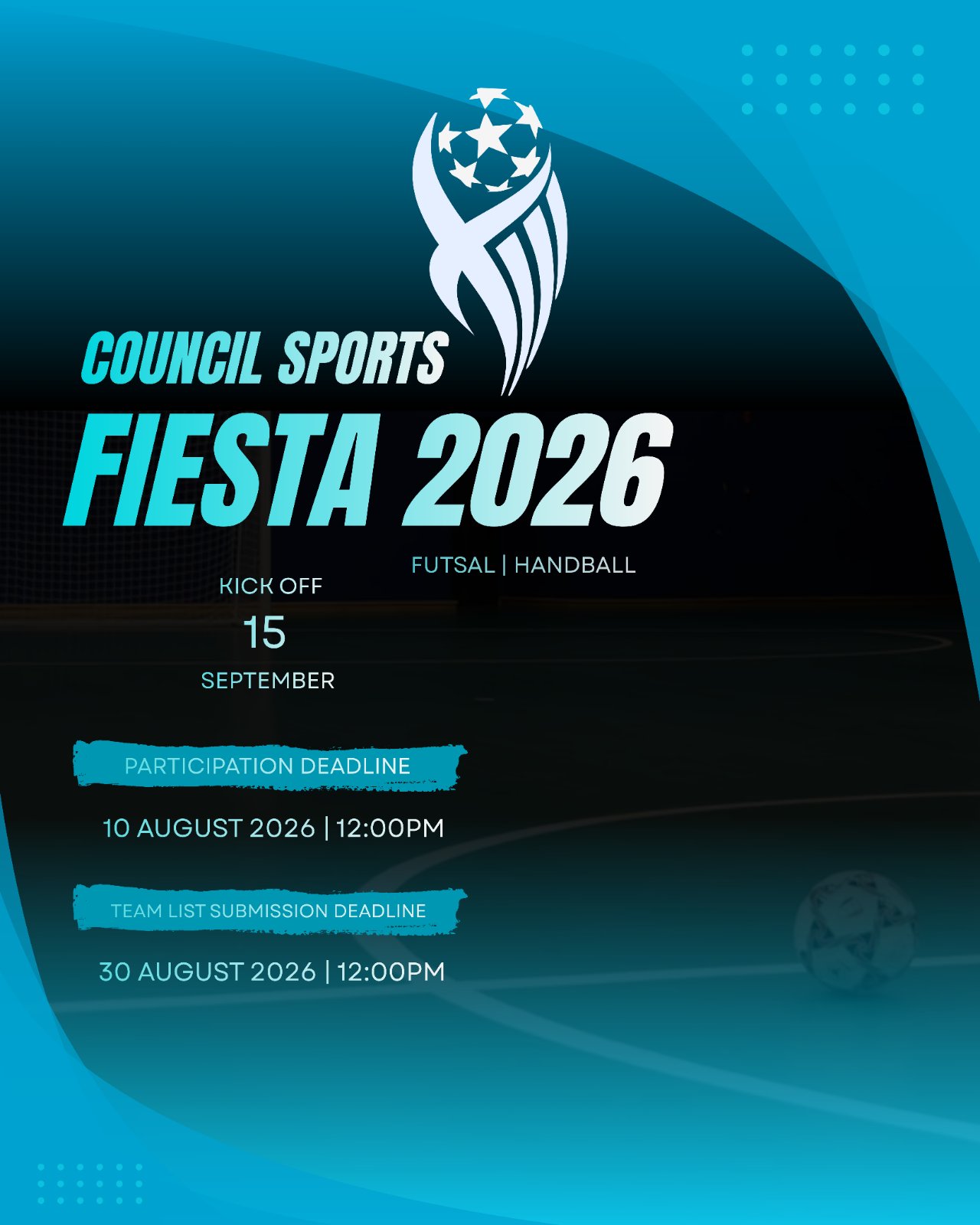 2026 ވަނައަހަރު ކައުންސިލްގެ ފަރާތުން ކުރިއަށްގެންދާ ސްޕޯރޓްސް ފިއެސްޓަރ ސެޕްޓެމްބަރ 15 ގައި ފަށަނީ